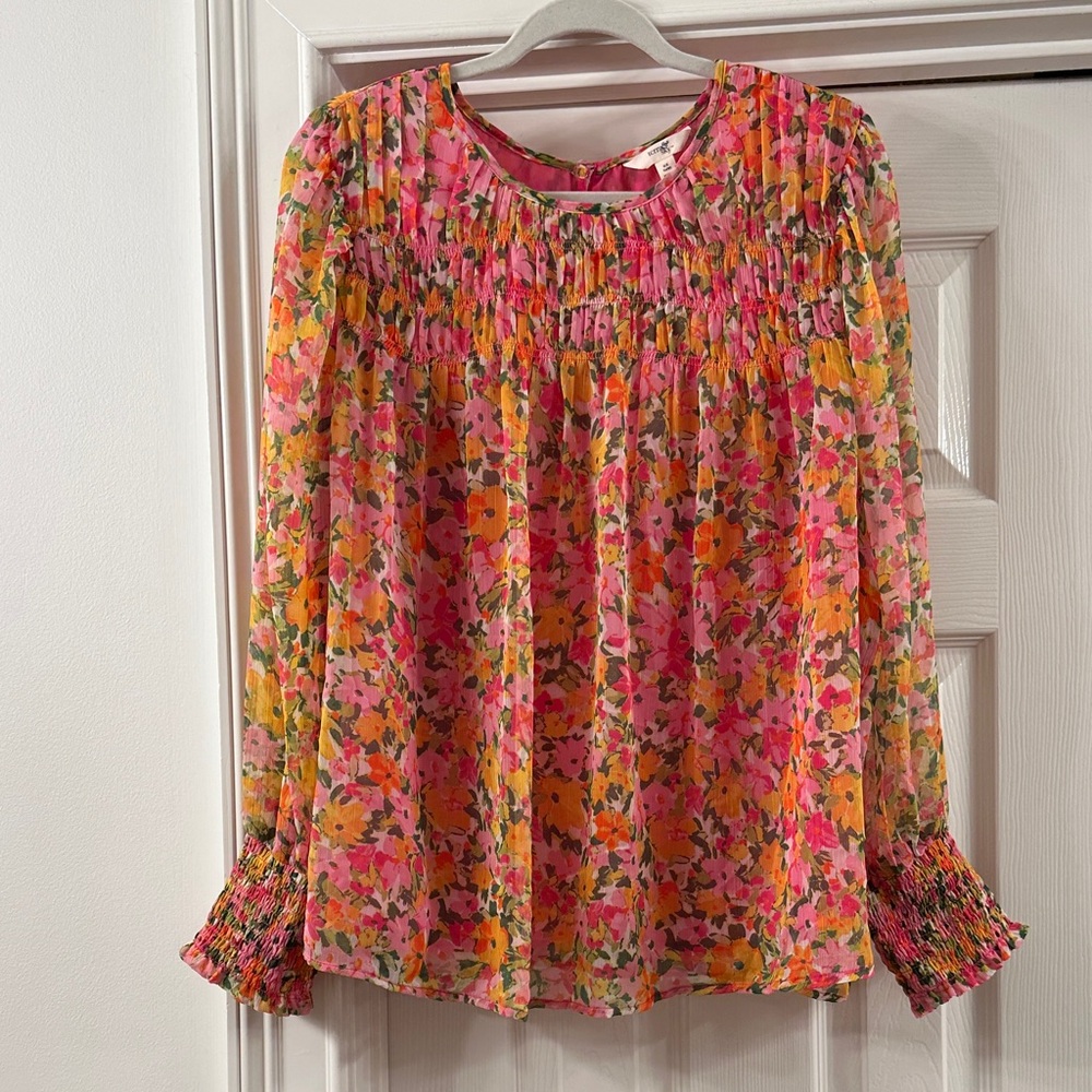 Terra & Sky Multicolor Floral Blouse